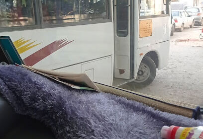 Arrêt de bus beni Tamou—Oued Alleug