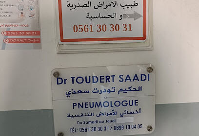 CABINET DE PNEUMOLOGIE & ALLERGOLOGIE & SOMMEIL Dr S. TOUDERT – TAZMALT