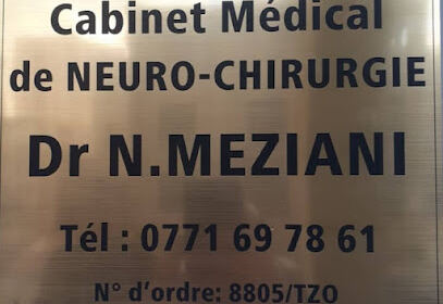cabinet médical de neurochirurgie Dr.MEZIANI