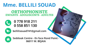 clinique orthophonie Dr. BELLILI SOUAD