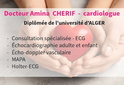 Docteur CHERIF Amina CARDIOLOGUE