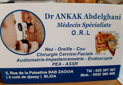 DR ANKAK ABDEL GHANI ORL
