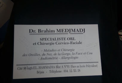 Dr Brahim MEDJMADJ