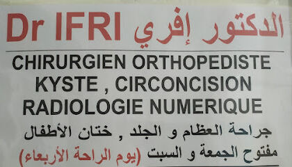 Dr IFRI Chirurgie Orthopedie Cabinet Docteur