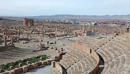 Entrée du Site Archéologique Numide de Timgad