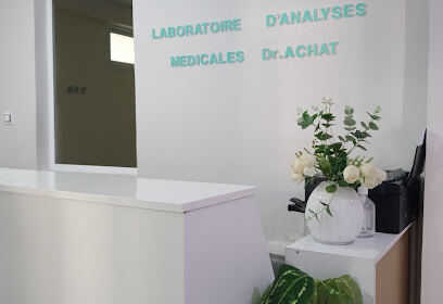 Laboratoire d&rsquo;analyses médicales Dr A.ACHAT.