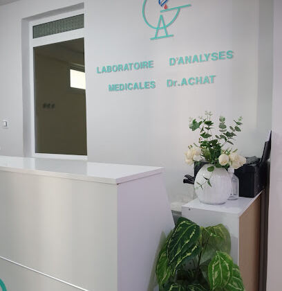 Laboratoire d’analyses médicales Dr A.ACHAT.