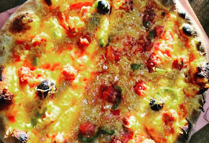 Mozzarella pizza