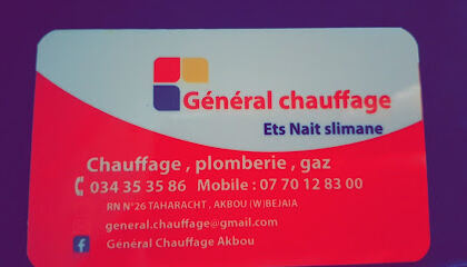 NAIT SLIMANE Général chauffage et plomberie