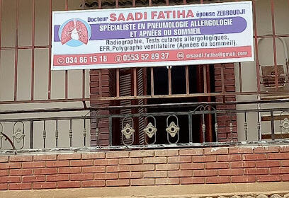 PNEUMOLOGUE Dr SAADI. FATIHA