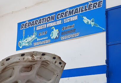 Réparation crémaillère