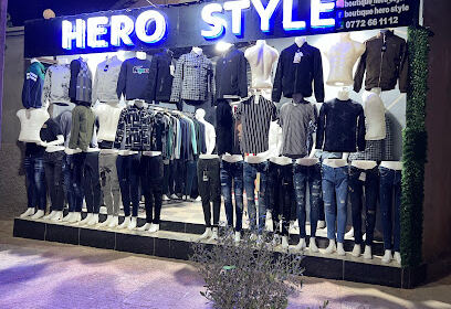boutique Hero style