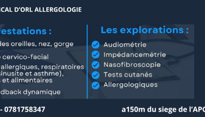Cabinet ORL et Allergologie « Dr TALHA »
