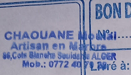 CHAOUANE Artisan marbre