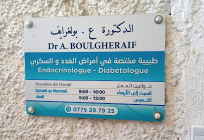 Dr Boulgheraif.A Endocrinologue Diabétologue
