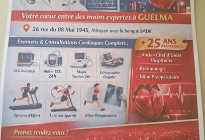 Dr El Bekri Cardiologue