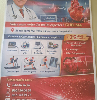 Dr El Bekri Cardiologue