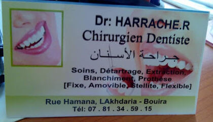 Dr HARRACHE.A Epse BOUZEGZA