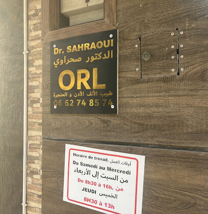 Dr Sahraoui ORL