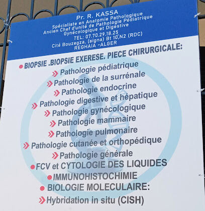 Laboratoire d’Anatomie Cytologie Pathologique et de pathologie pédiatrique (ANAPATH) Pr KASSA