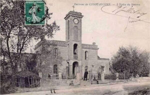 L’église de l’ère coloniale Hamma Bouziane