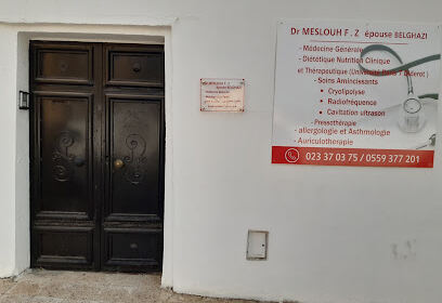 Nutritionniste Cheraga Dr Meslouh