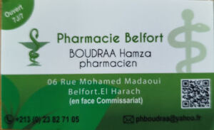 Pharmacie Boudraa 7j/7