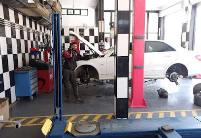 Garage hafidi parallélisme suspension pneumatique mécanique équilibrage