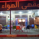 Open-air cafe