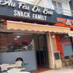 Snack family au feu de bois
