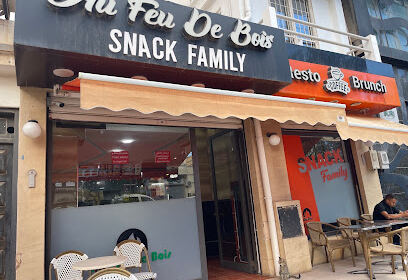 Snack family au feu de bois