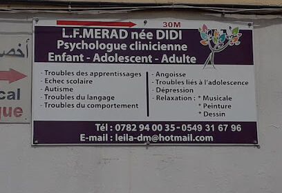 Cabinet de Psychologie L.F Merad Née Didi
