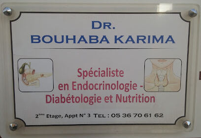 Cabinet d’Endocrinologie, Diabétologie & Nutrition Dr. Karima Bouhaba