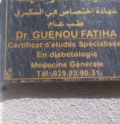 Cabinet Dr Guenou fatiha